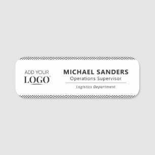 Titel des Logos für das Magneteinzelhandelsgeschäf Namensschild