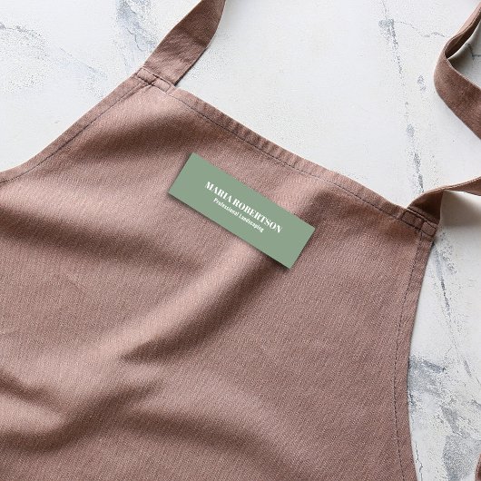 Titel des Mitarbeiters Namensschild