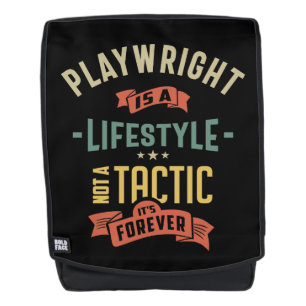 Titel des Playwright-Jobs Rucksack