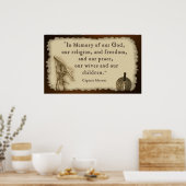 Titel des Posters "Freiheit" Poster (Küche)