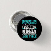 Titel des Rechnungsführers Berufliche Kompetenzen Button (Vorne & Hinten)