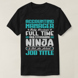 Titel des Rechnungsführers Berufliche Kompetenzen T-Shirt