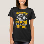Titel des SharePoint Developer-Jobs T-Shirt (Vorderseite)