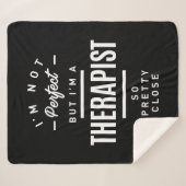 Titel des therapeutischen Arbeitsberufs Sherpadecke (Vorderseite (Horizontal))