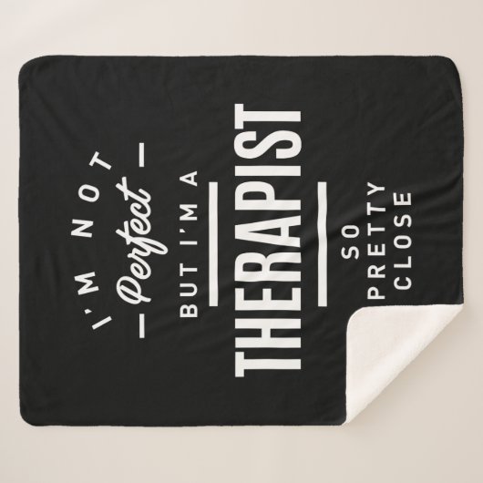 Titel des therapeutischen Arbeitsberufs Sherpadecke (Vorderseite (Horizontal))