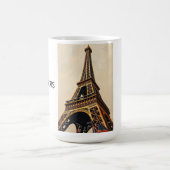 Titel: Elegantes Eiffelturm-Silhouette Kaffeetasse (Mittel)