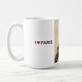 Titel: Elegantes Eiffelturm-Silhouette Kaffeetasse (Links)