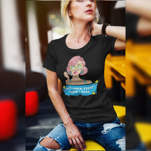 Titel: Fakten prüfen, bevor man diskutiert Pop-A T-Shirt