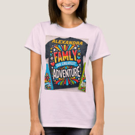 Titel: "Family Adventure Crew - Matching Travel T- T-Shirt