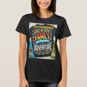 Titel: "Family Adventure Crew - Matching Travel T- T-Shirt