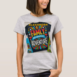 Titel: "Family Adventure Crew - Matching Travel T- T-Shirt