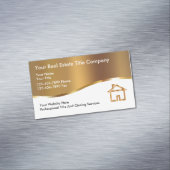 Titel Firmenmagnete Magnetische Visitenkarte (Beispiel)