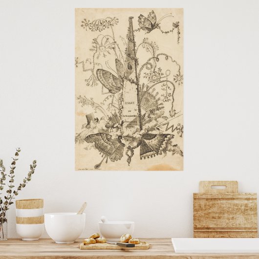 Titel, in oder nach 1756 poster (Küche)