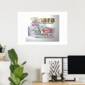 Titel Jesu Christi Poster (Heimbüro)