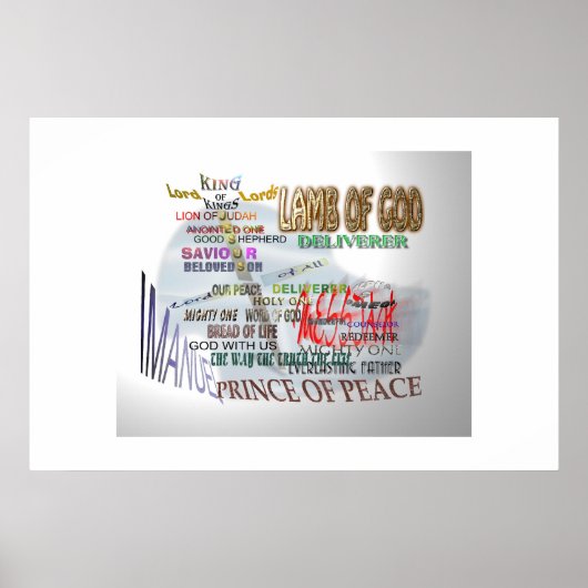 Titel Jesu Christi Poster (Vorne)