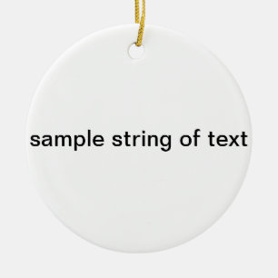 Titel Keramik Ornament