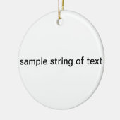 Titel Keramik Ornament (Links)