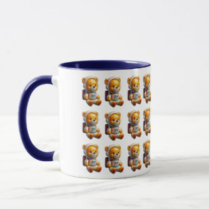 Titel: Kinder-Astronaut-Teddy-Tasse Tasse
