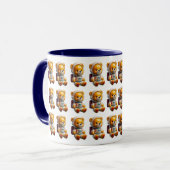 Titel: Kinder-Astronaut-Teddy-Tasse Tasse (Vorderseite Links)