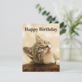 Titel "Kitte Card Edit" Feiertagskarte (Stehend Vorderseite)