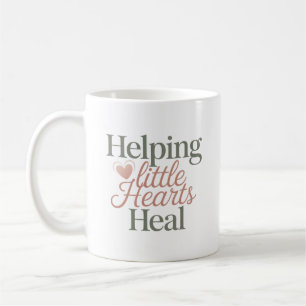 Titel Kleine Herzen heilen helfen Beraterleben Kaffeetasse