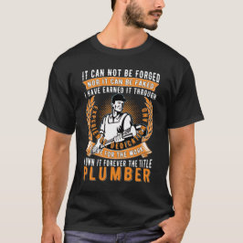 Titel Klempner Klempner Steamfitter T-Shirt