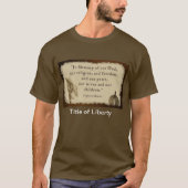 Titel Liber-T-Shirt T-Shirt (Vorderseite)