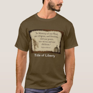 Titel Liber-T-Shirt T-Shirt