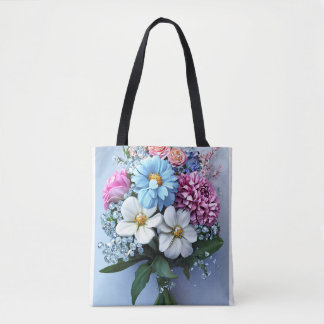Titel: Luxuriöser Diamond Bouquet Tote Bag Transfo Tasche
