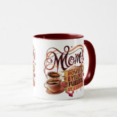 Titel: Mama — angetrieben durch Liebe, angetrieben Tasse (VorderseiteRechts)