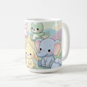 Titel Niedliches Pastell-Kinderzimmer Tasse ☕️ (VorderseiteRechts)