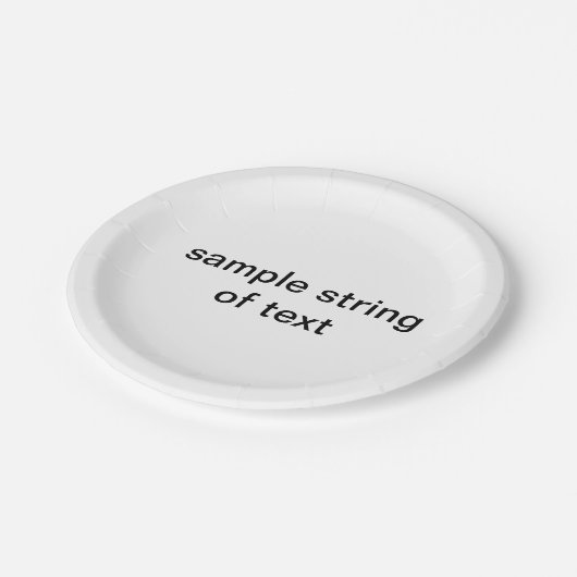 Titel Pappteller (Schrägansicht)