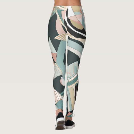 Titel: Pastel Prism Leggings (Rückseite)