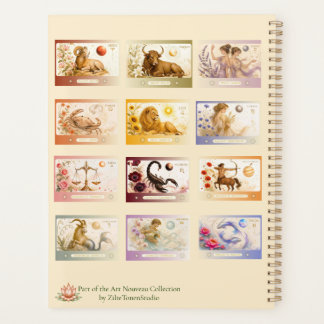 Titel: Persönlicher Stier-Zodiac-Planner Planer