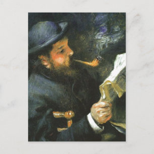 Titel: Portr?t Claude Monet K?nstler: Pierre-Augus Postkarte