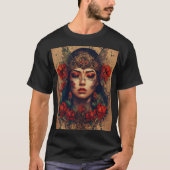 Titel: "Rhythmic Reverie: Enleash the Psychedelic T-Shirt (Vorderseite)