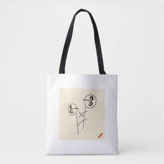 Titel: "Rock and Roll Concert Banner Tote Bag - Bo Tasche