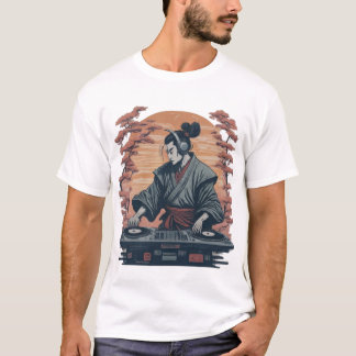 Titel: Samurai DJ: Master of the Mix T-Shirt