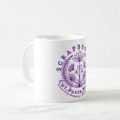 Titel: "Scrapbookers - Ausschneiden, Einfügen und Kaffeetasse (Vorderseite Links)