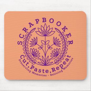 Titel: "Scrapbookers - Ausschneiden, Einfügen und  Mousepad