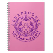 Titel: "Scrapbookers - Ausschneiden, Einfügen und  Notizblock (Vorderseite)