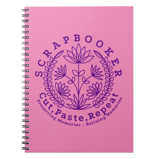 Titel: "Scrapbookers - Ausschneiden, Einfügen und Notizblock (Vorderseite)