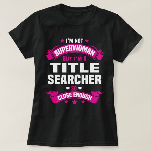 Titel Searcher T-Shirt (Design vorne)