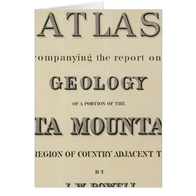 Titel Seite Atlas zum Bericht (Vorne)
