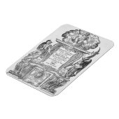 Titel Seite "Della Architettura", veröffentlicht 1 Magnet (Linke Seite)