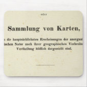 Titel Seite Dr. Heinrich Berghaus Mousepad (Vorne)