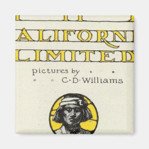 Titel Seite Kalifornien Limited Magnet