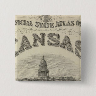 Titel Seite Kansas Offiziell Staat Atlas Button