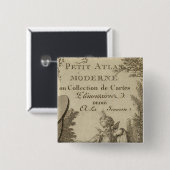 Titel Seite Kleine moderne Atlas Button (Vorne & Hinten)