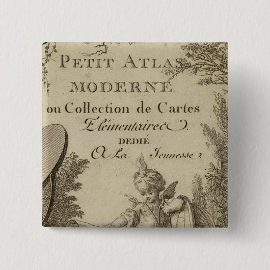 Titel Seite Kleine moderne Atlas Button (Vorderseite)